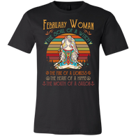 February Woman Meditation