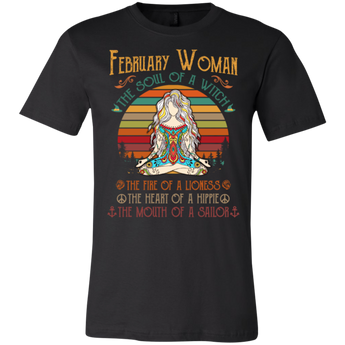 February Woman Meditation