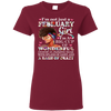 February Girl Funny Pisces Zodiac Sign